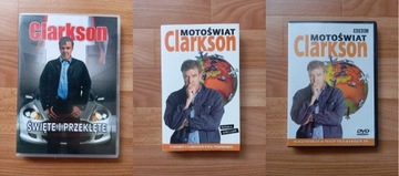 Motoświat Clarkson Święte i przeklęte książka+dvd