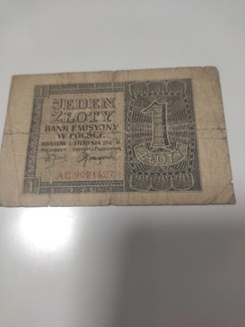 1 złoty z 1941
