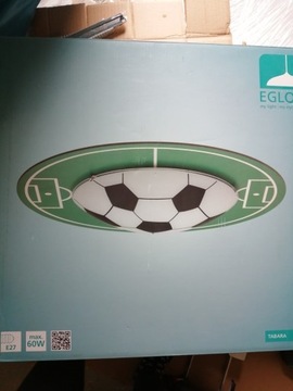 Lampa plafon sufitowy EGLO TABARA piłka nożna 