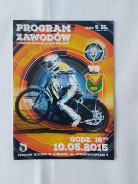 Program żużel KMŻ Motor Lublin-Polonia Piła 2015