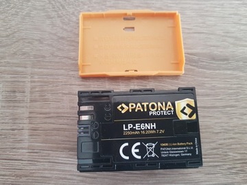 Bateria Patona LP-E6NH do Canon R R6 R5 6D 5D 7D