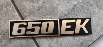 Emblemat znaczek 650 EK