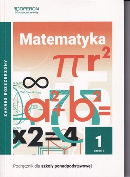 Matematyka 1 część 1 podręcznik zakres rozszerzony