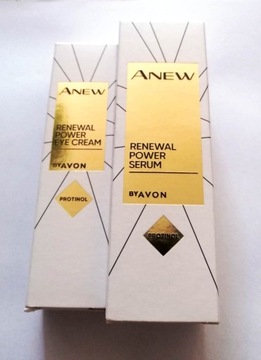 Avon Anew Renewal Zestaw Protinolem serum i krem 