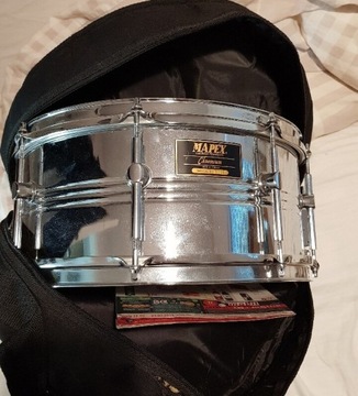 Werbel 14"/6,5" str 8  stalowy Mapex chromium