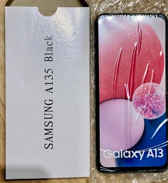 Atrapa Samsung Galaxy A13 A135 czarna nowa