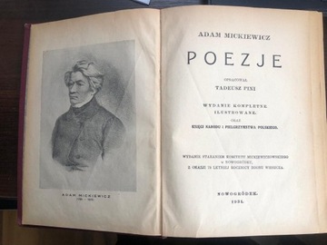 Adam Mickiewicz Poezje