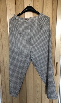 Spodnie cygaretki w kratkę roz. 40 H&M