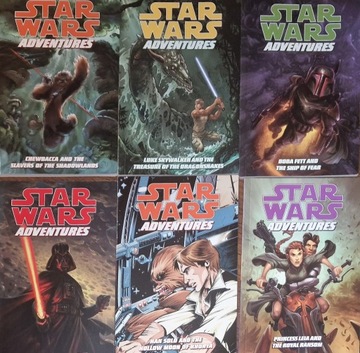 Star Wars Adventures zestaw 6 komiksów