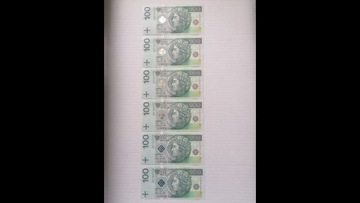 Banknoty 100zł 1994 , nieużywane