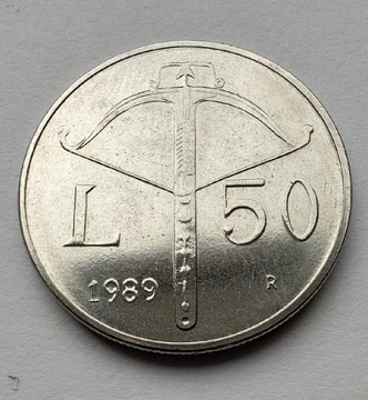 SAN MARINO 50 Lire 1989 MENNICZA