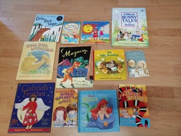 Zestaw 36 szt książek dla dzieci w j. angielskim 