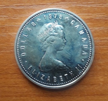 Moneta 1 Dolar 1978 rok Canada