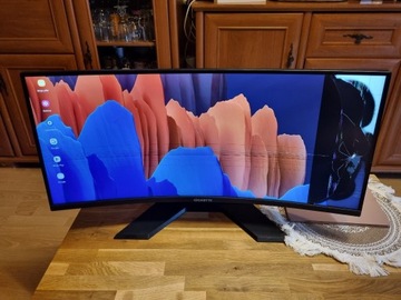 Monitor Gigabyte G34WQC 34" 3440 x 1440 144 Hz