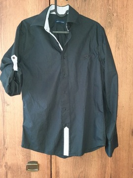 Tommy Hilfiger NOWA koszula czarna 39 40 rozmiar M