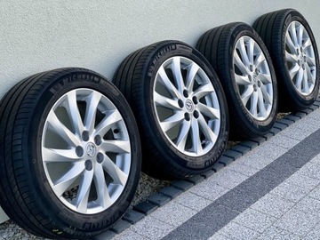 Koła Mazda 6 225/50R17 opony Michelin 5mm BDB Stan