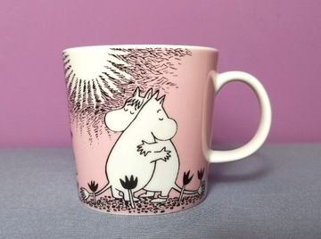 MUMINKI kubek Moomin Arabia Finland z KORONĄ Love