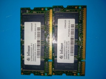 RAM DDR 333 256MB Infineon