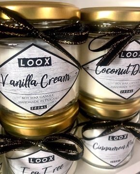 LOOX - zapachowe świece sojowe 