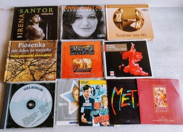 Muzyka na CD Zestaw 8+4 albumy SANTOR JANTAR inne