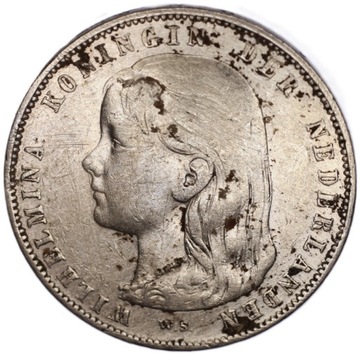 Stara Moneta,1 Gulden 1892r,Srebro