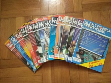 14x magazyn Elektronika praktyczna 2001-2006