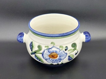 Doniczka osłonka ceramiczna Włoska Claudio Bernini