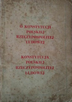 Bierut -O konstytucji Polskiej Rzeczypospolitej...