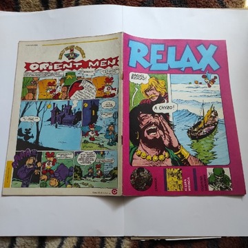 Relax zeszyt 3 1976 wydanie 1 bdb stan komiks prl