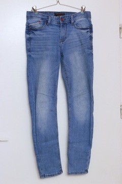 Spodnie jeans Springfield SLIM 165/72A denim