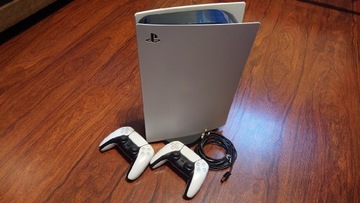 PlayStation 5 digital + 2 pady