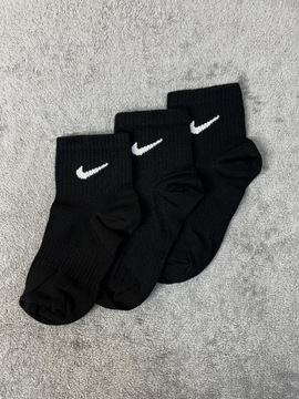 Skarpety Nike dri-fit do kostki czarne