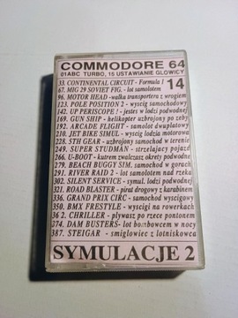 WALDICO 14 Symulacje 2 - kaseta Commodore 64