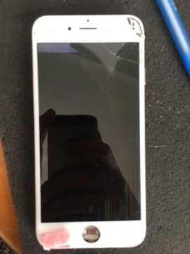 LCD SET iPhone 6 || BIAŁY || USZKODZONY