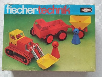 fischertechnik zestaw konstrukcyjny (lata 70-te)