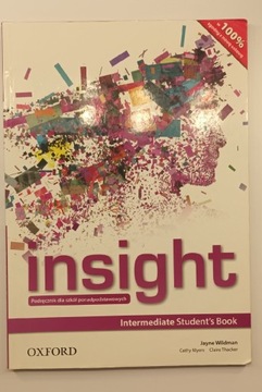 Podręcznik Insight Intermediate