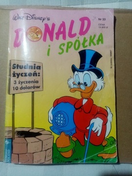 Walt Disney's. Komiks. DONALD i SPÓŁKA. Nr. 33. 