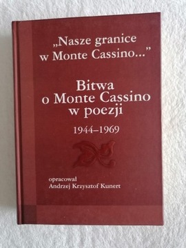 Książka-Nasze granice w Monte Cassino