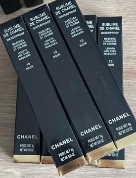 3 x Chanel tusz do rzęs wodoodporny zwiększający objętość czarny 