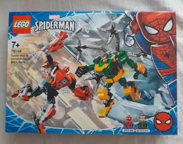 76198 lego Mech Spider Man i Doktor Octopus