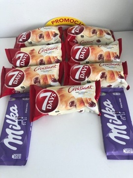 ROGALE 7 DAYS CAC. 60G + 2 MILKA MLEC 100G GRATIS!