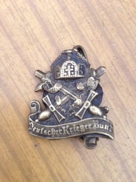 Odznaka Deutscher Krieger Bund Niemcy XIX w.