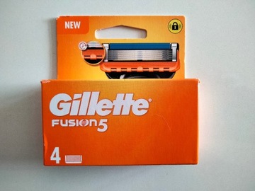 GILLETTE FUSION 5 - nożyki wkład 4 szt