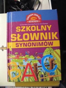 SZKOLNY SŁOWNIK SYNONIMÓW