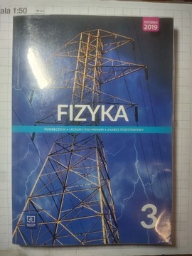 Fizyka klasa 3 liceum/technikum