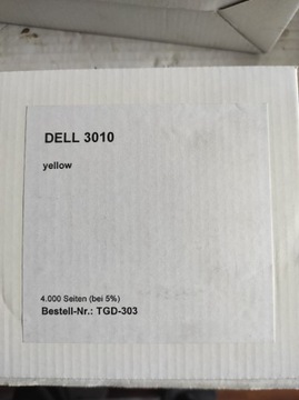 Toner Dell 3010 -żółty