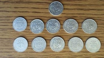 Monety 1 zł z prl