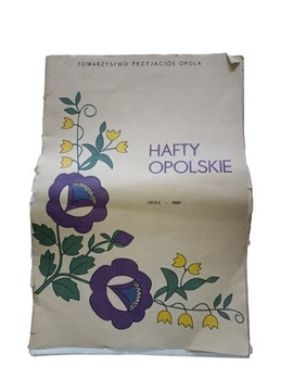 Teczka Hafty Opolskie 1989 TPO