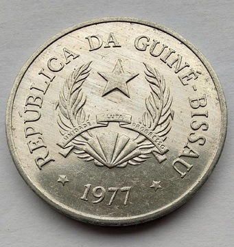 GWINEA BISSAU 50 Centavos 1977 okołoMENNICZA