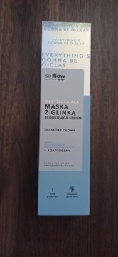 Maska z glinką do skóry głowy